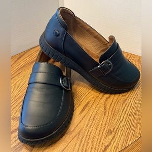 Nurse Mates Daisy Pillow Top Loafers, 10W, Black, EUC, Barely Worn, Comfortable